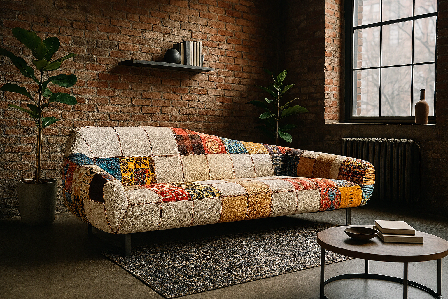 Canapé Nomade dans un environnement industriel